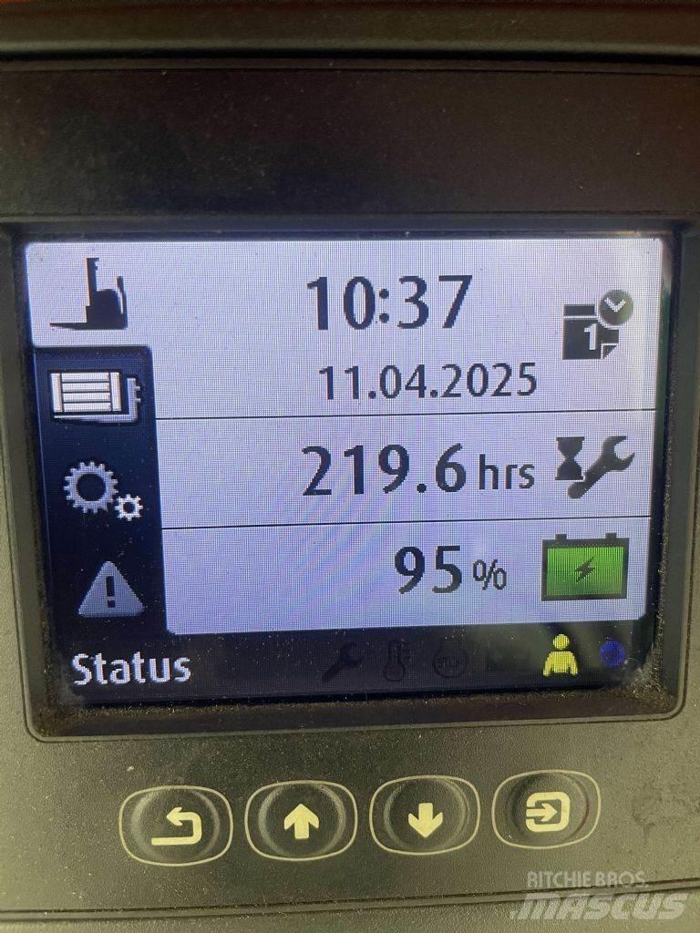 Linde L16-1173 Gyalogkíséretű targonca
