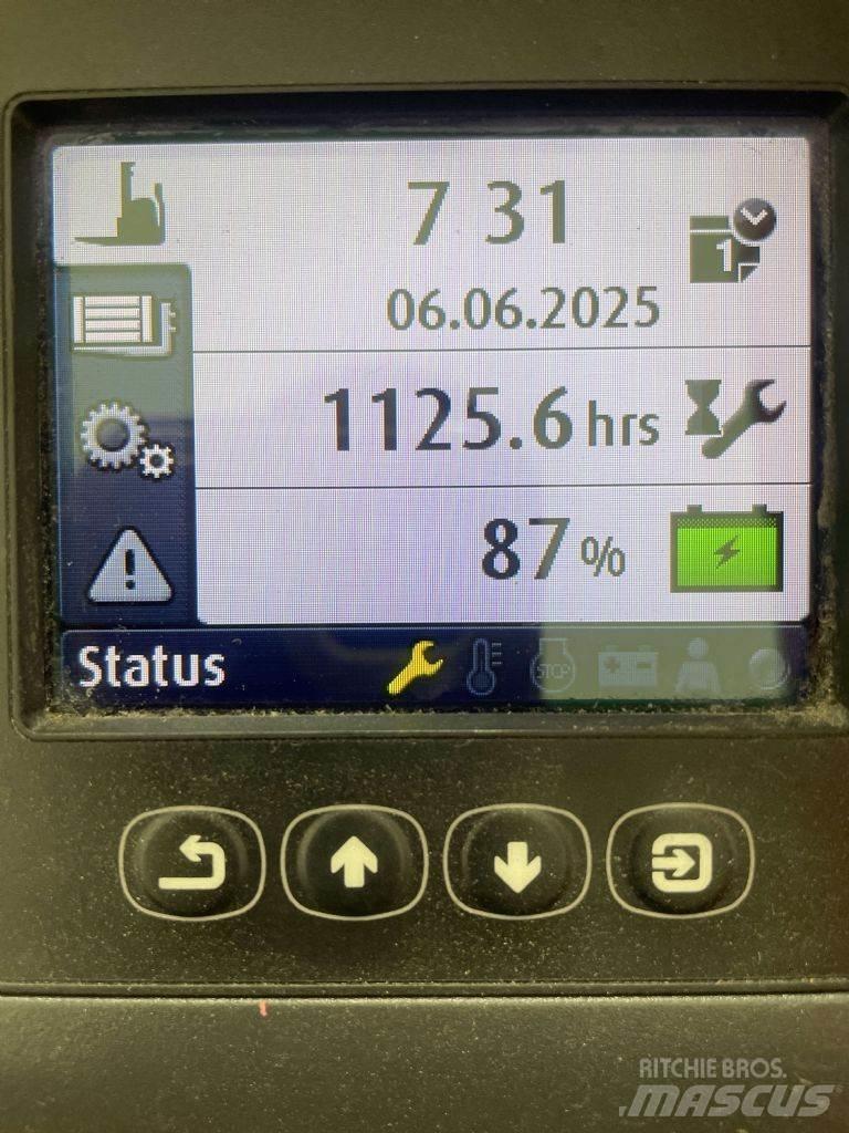 Linde L16-1173 Gyalogkíséretű targonca