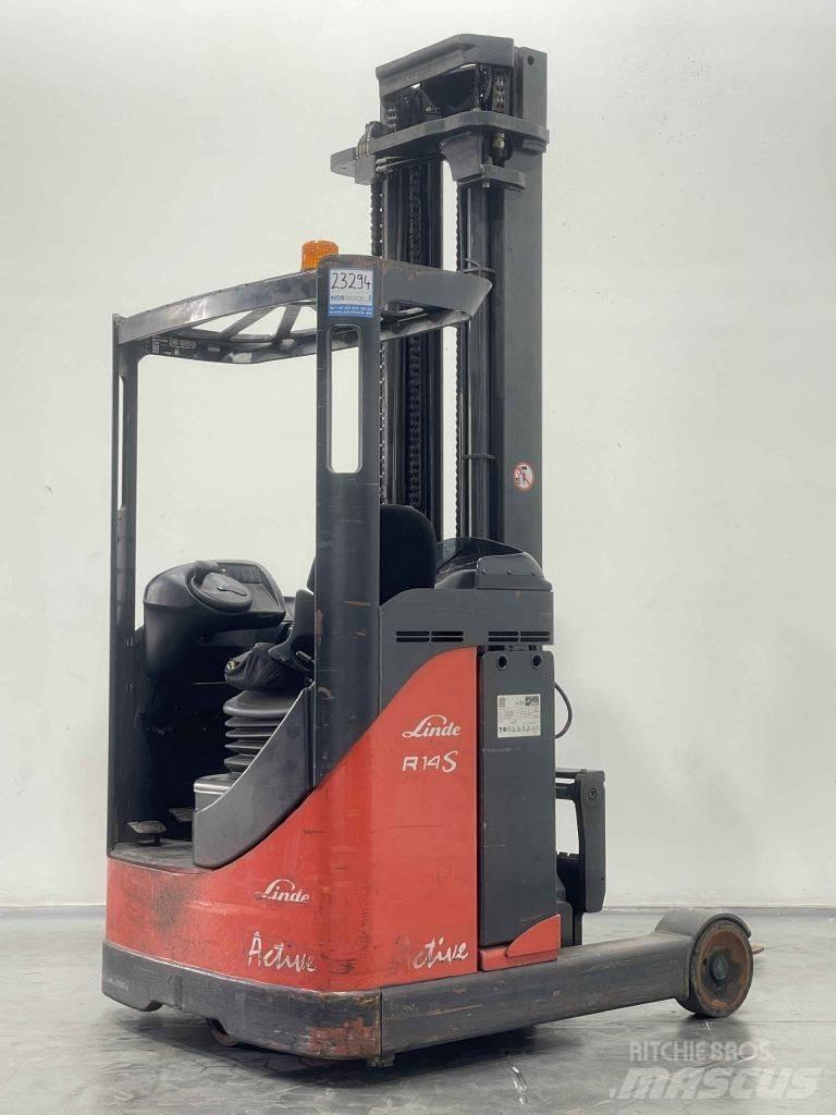Linde R14-115 Tolóoszlopos targonca
