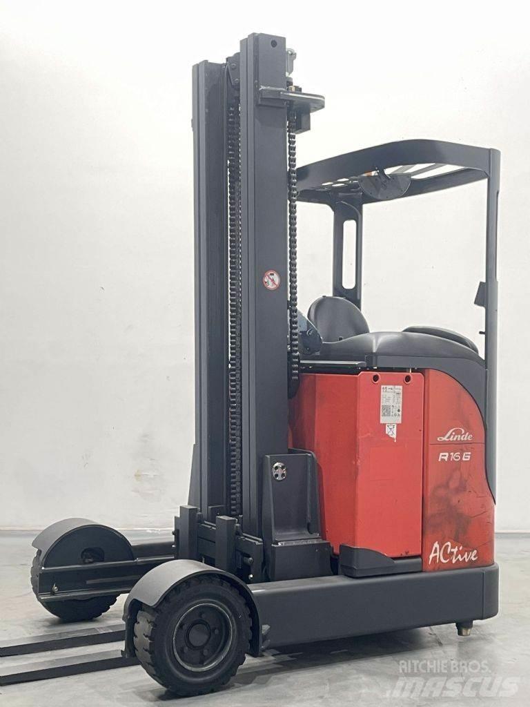 Linde R16G-12-115 Tolóoszlopos targonca