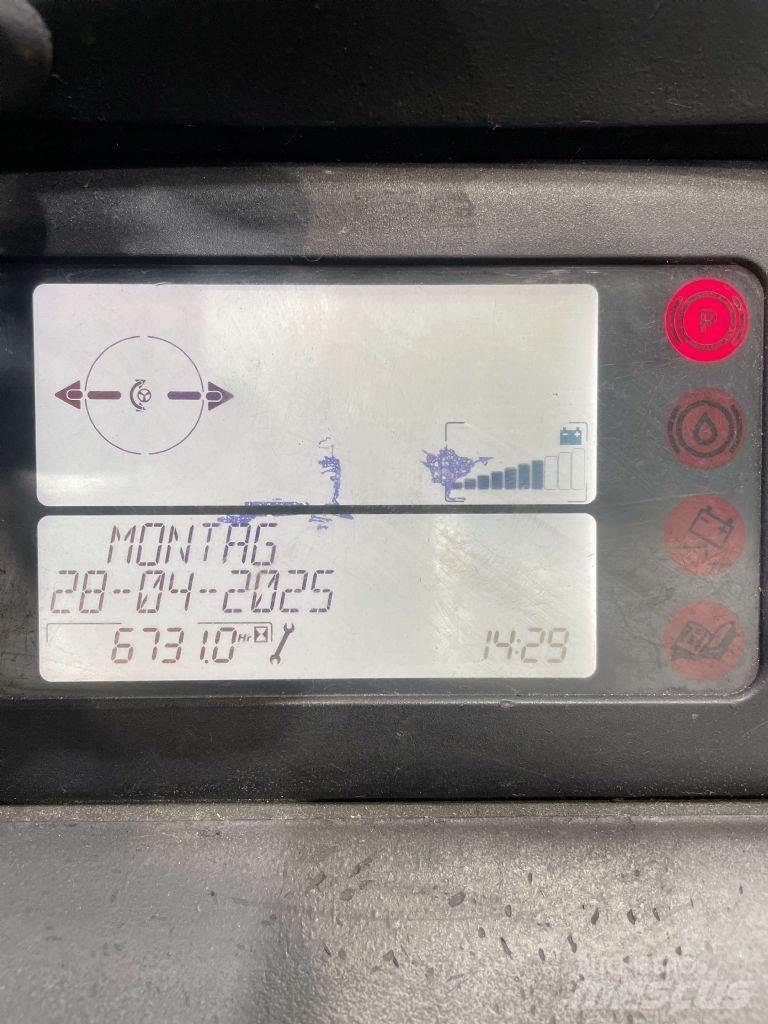 Linde R16G-12-115 Tolóoszlopos targonca