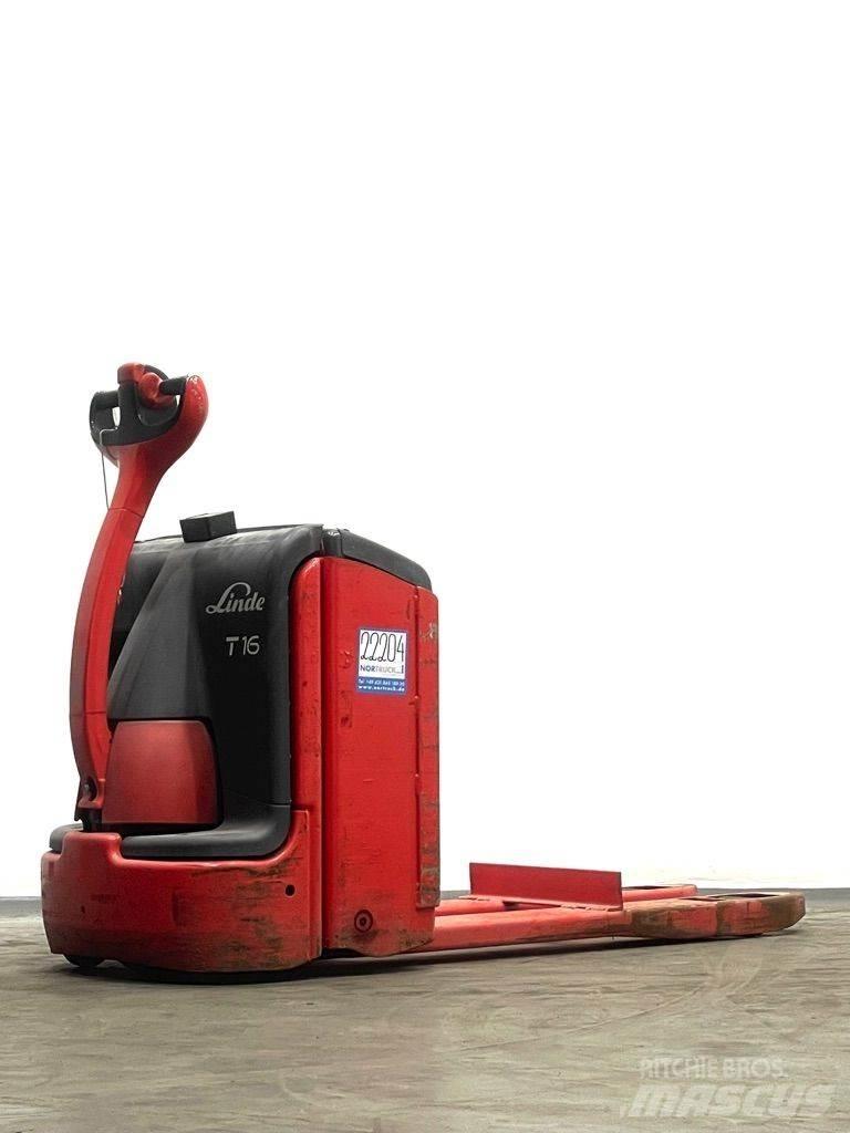 Linde T16-360 Alacsony emelőkocsi