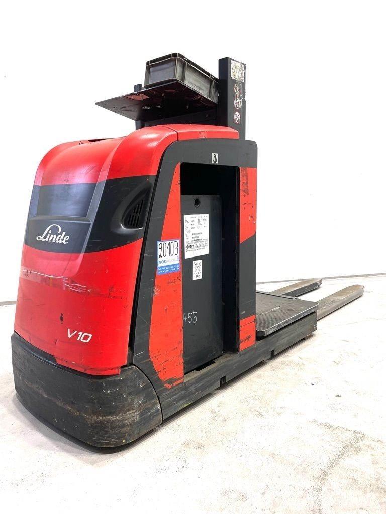Linde V10-5212 Komissiózó alacsony emelésű targonca