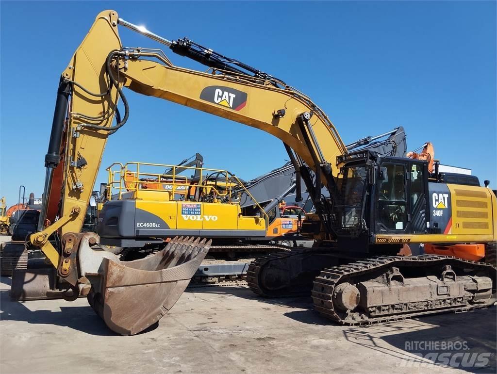 CAT 340F Lánctalpas kotrók