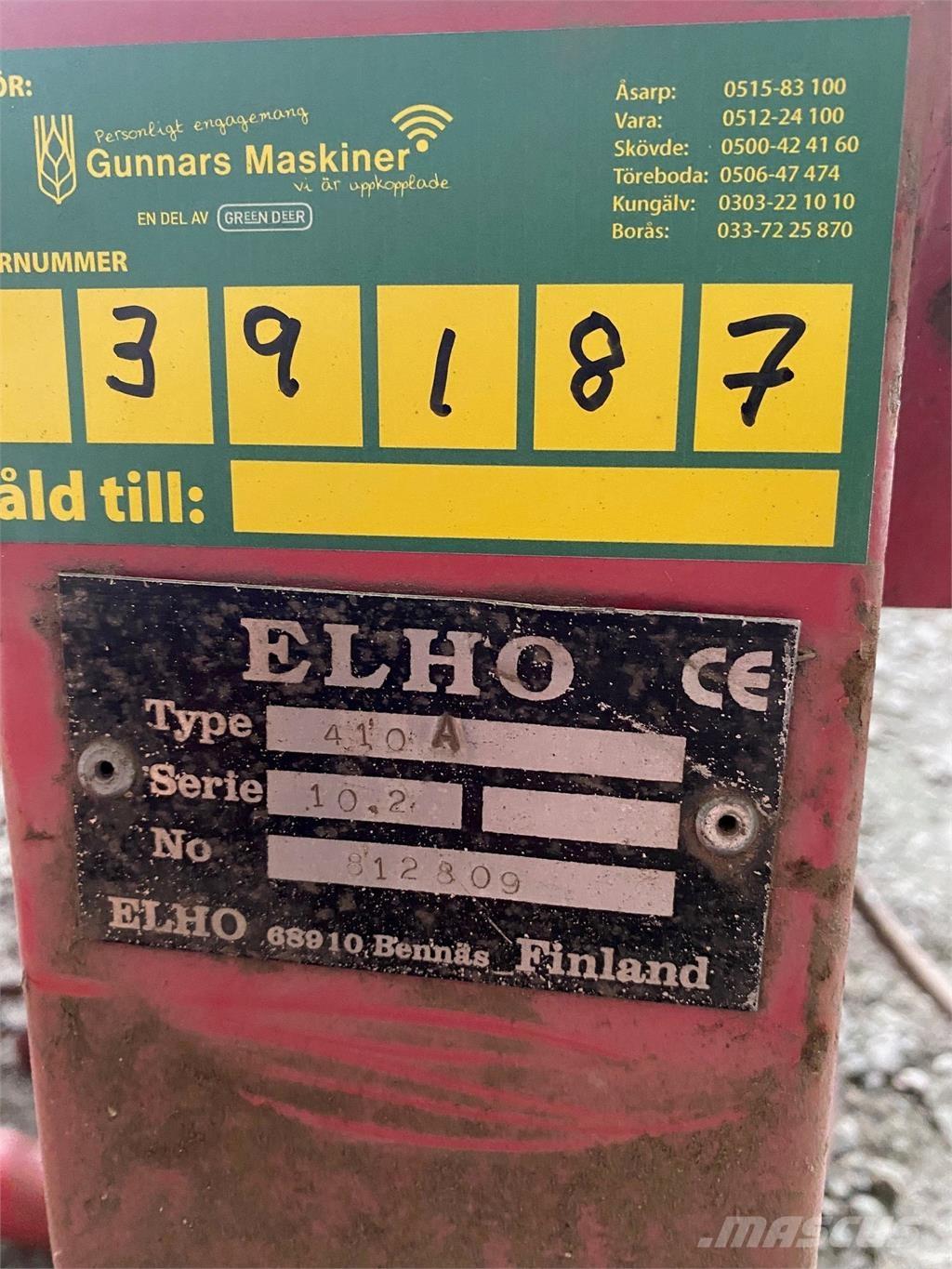 Elho 410A INPLASTARE Göngyölő gépek