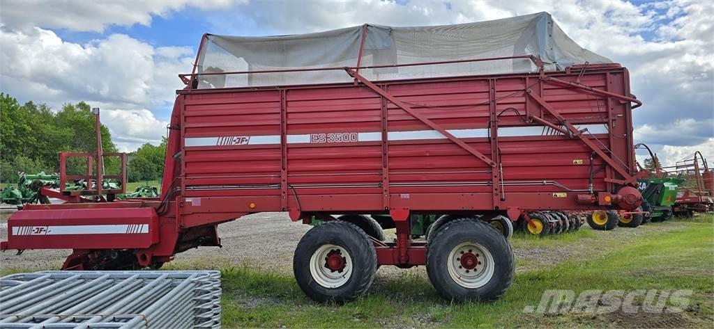 JF 3500 HACKVAGN Önrakodó pótkocsik