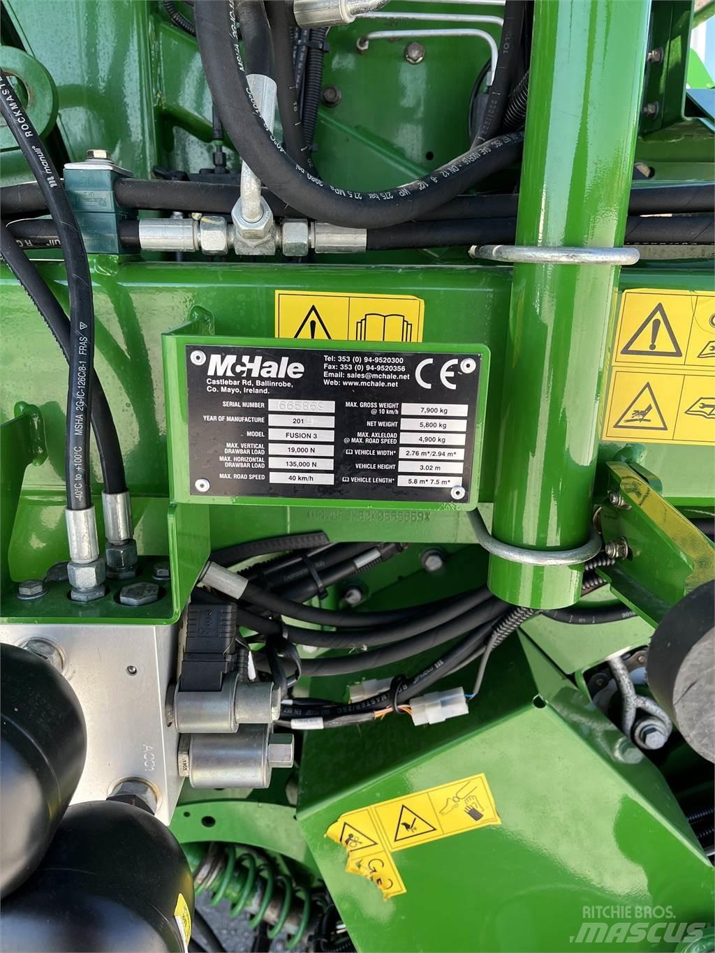 McHale Fusion 3 Körbálázók