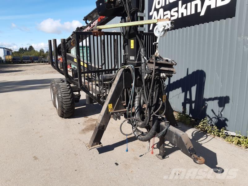 Palms SKOGSVAGN 8TON Erdészeti pótkocsik
