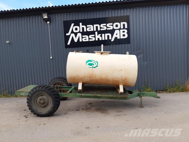  VAGN 1-AXLAD MED TANK Mezőgazdasági Általános célú pótkocsik
