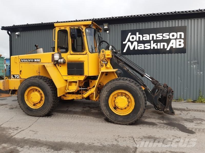 Volvo BM L70 Gumikerekes homlokrakodók