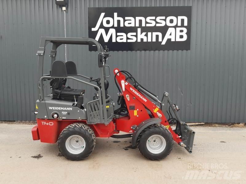 Weidemann 1140 CX25 Gumikerekes homlokrakodók