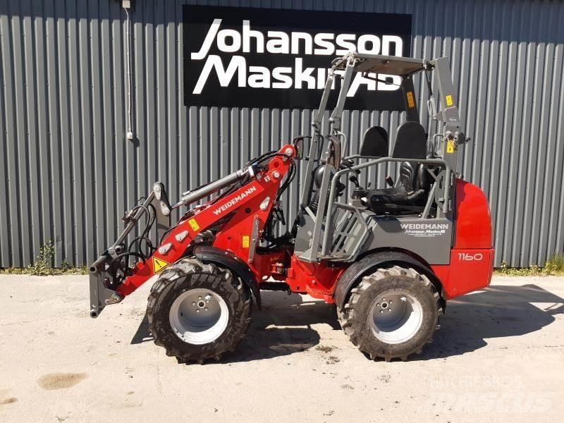Weidemann 1160 MED EPS Gumikerekes homlokrakodók