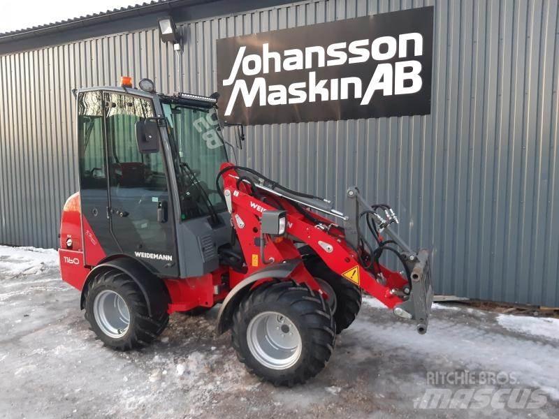 Weidemann 1160 MED HYTT Gumikerekes homlokrakodók
