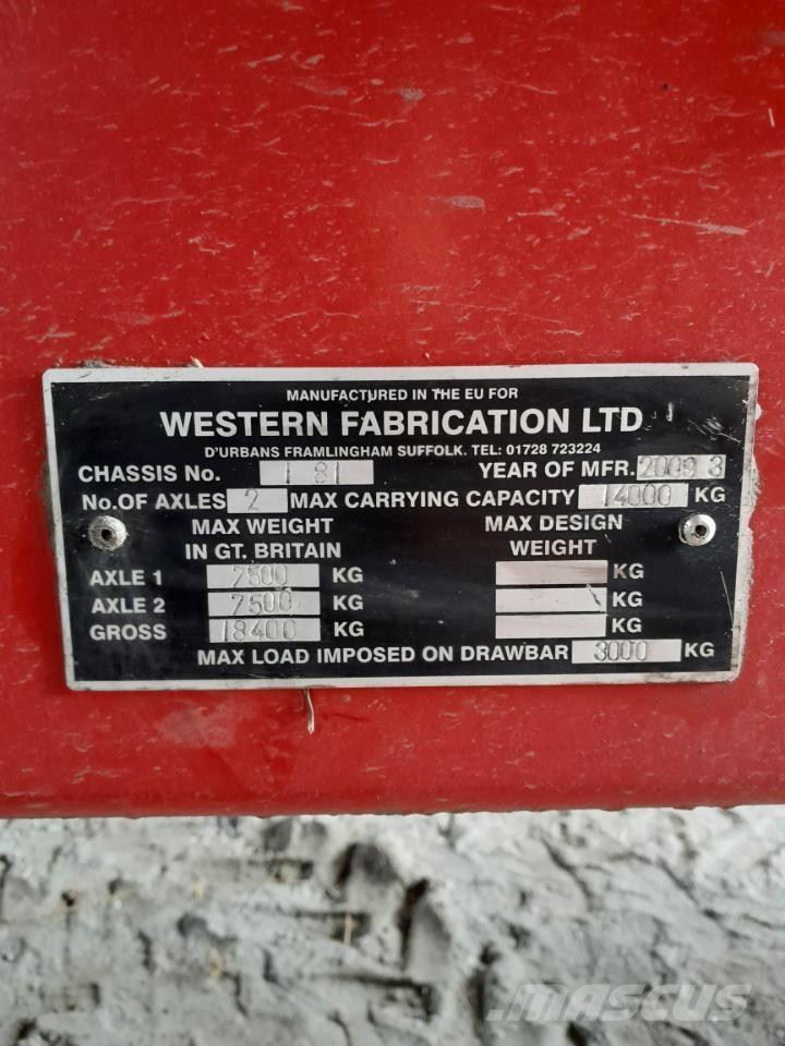 Western 14 TON Egyéb rakodók - kotrók és tartozékok