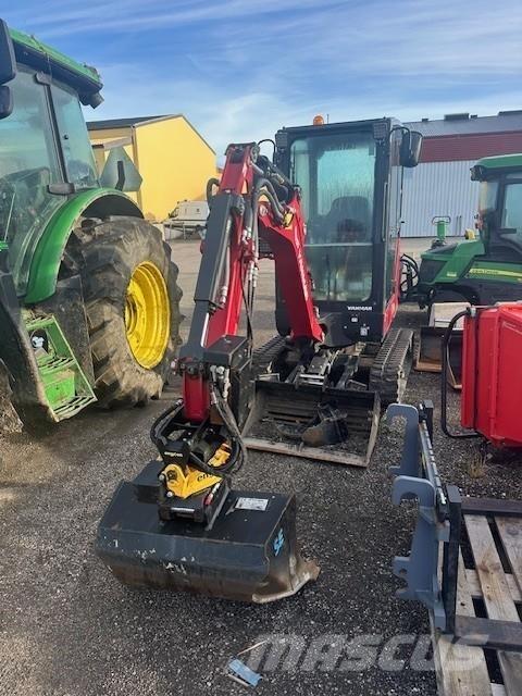 Yanmar SV19 GRÄVARE Gumikerekes homlokrakodók