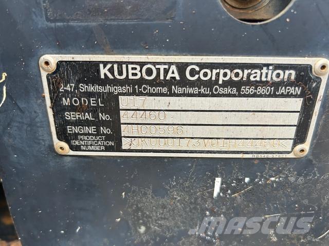 Kubota U17 VR1 Kanalak