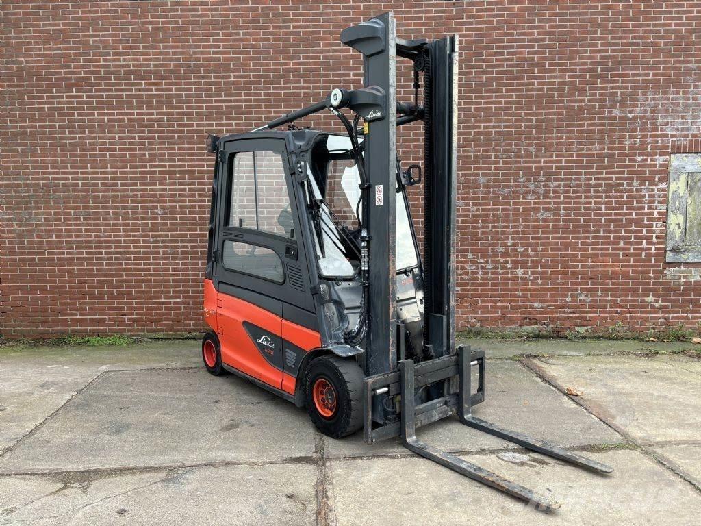 Linde E25L-01 Elektromos targoncák