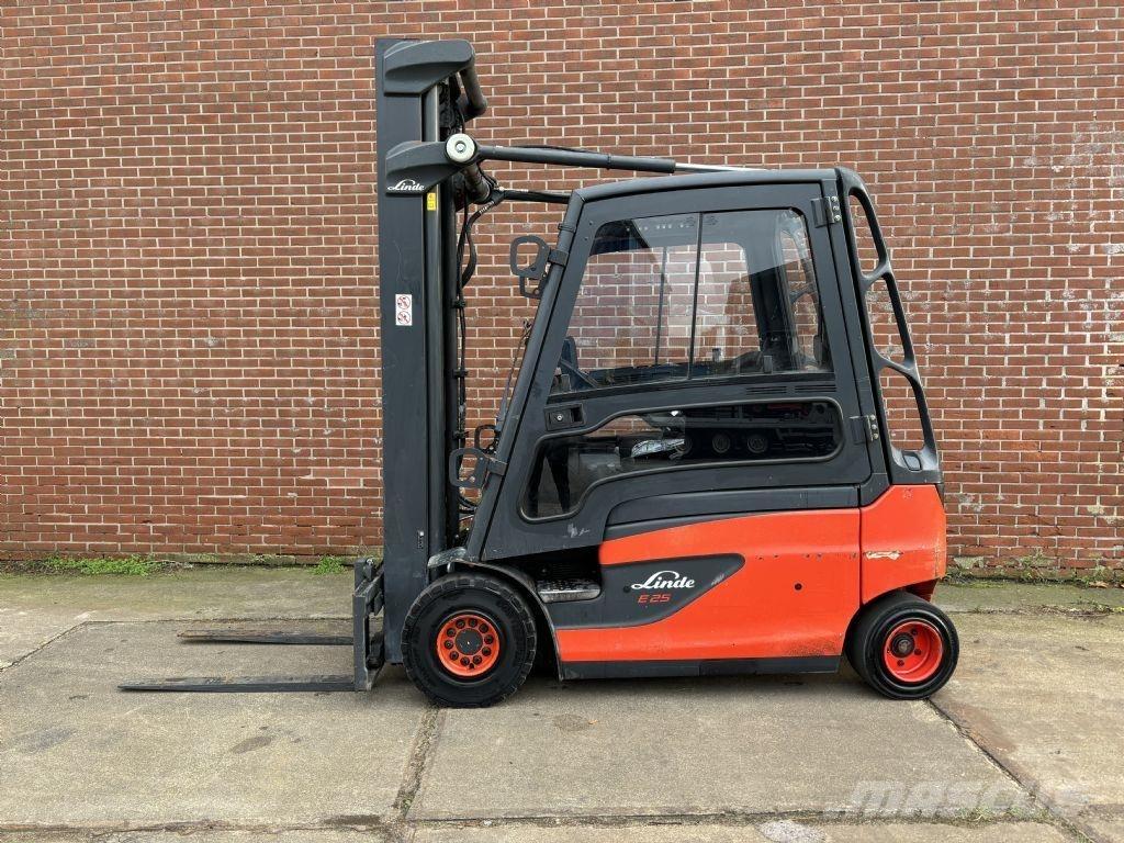 Linde E25L-01 Elektromos targoncák