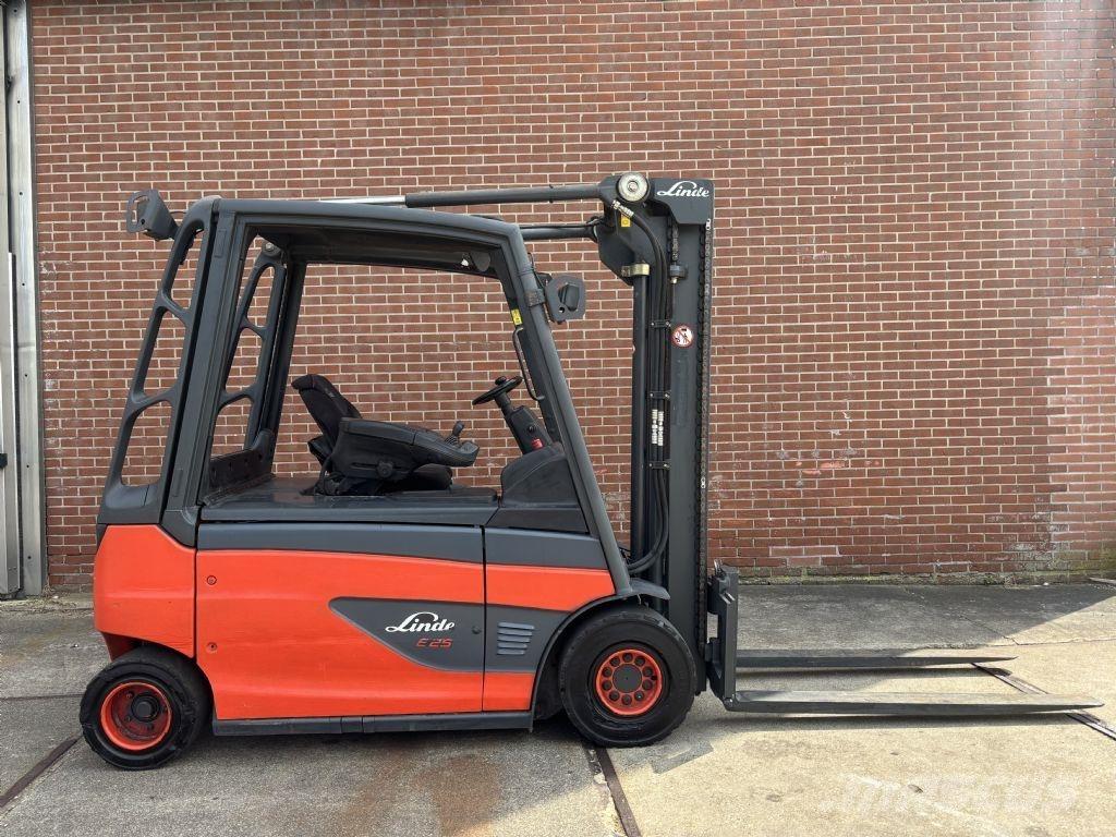 Linde E25L-01 Elektromos targoncák