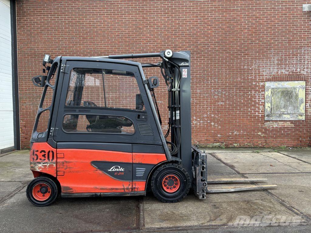 Linde E25L-01 Elektromos targoncák