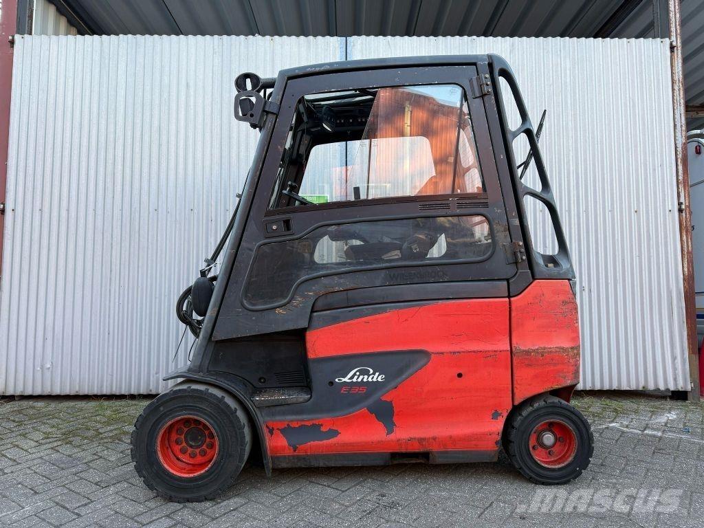 Linde E35HL-01 Elektromos targoncák
