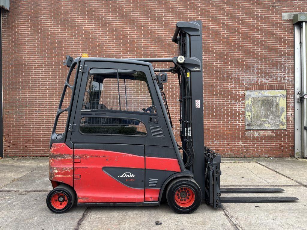 Linde E35HL-01 Elektromos targoncák
