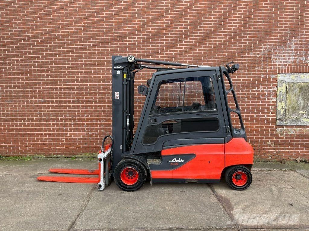Linde E35L-01 Elektromos targoncák