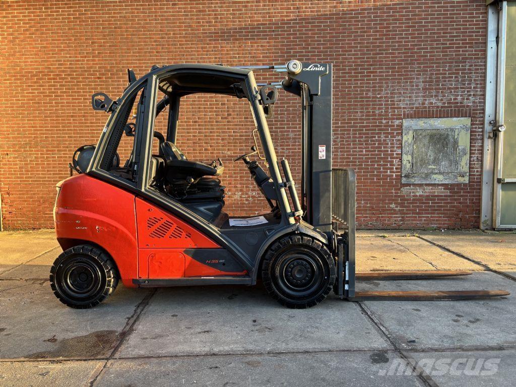 Linde H35T Gázüzemű targoncák