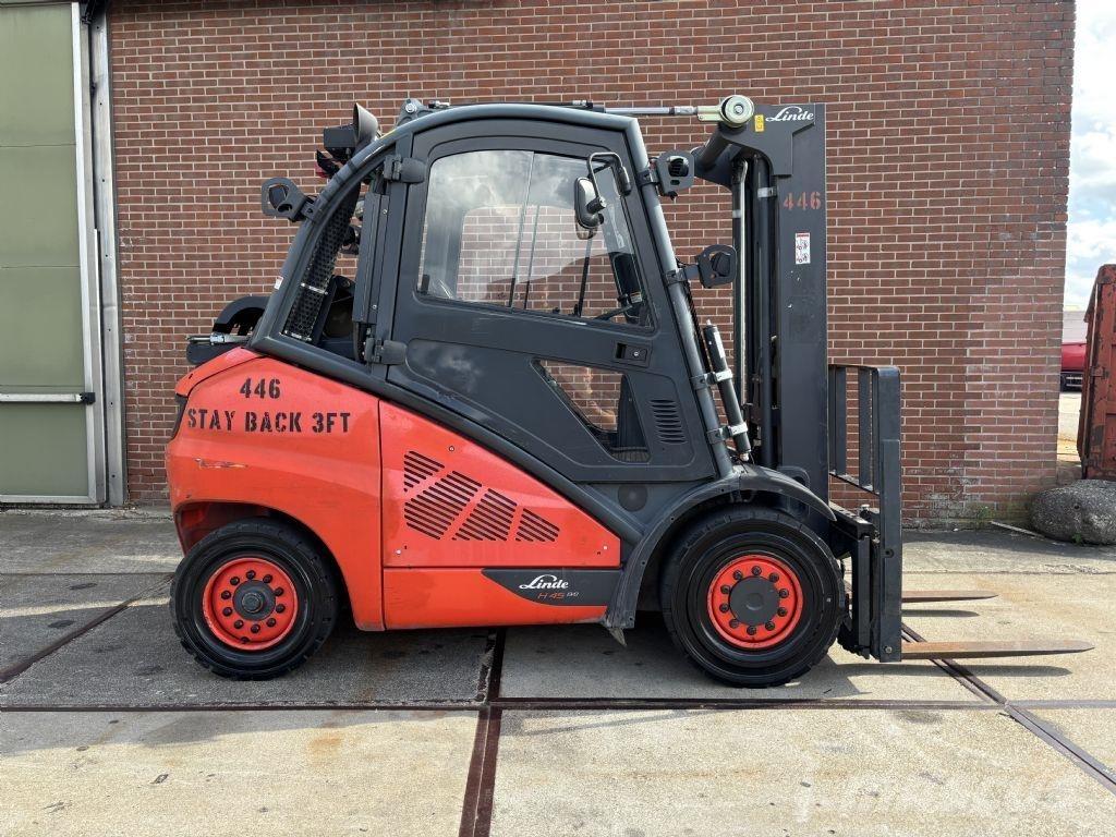 Linde H45T Gázüzemű targoncák