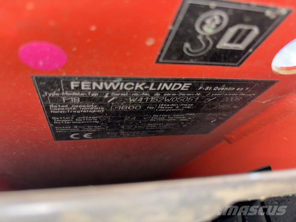 Linde T18 Alacsony emelőkocsi