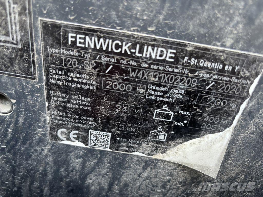Linde T20 SP Elektromos gyalogkíséretű targoncák