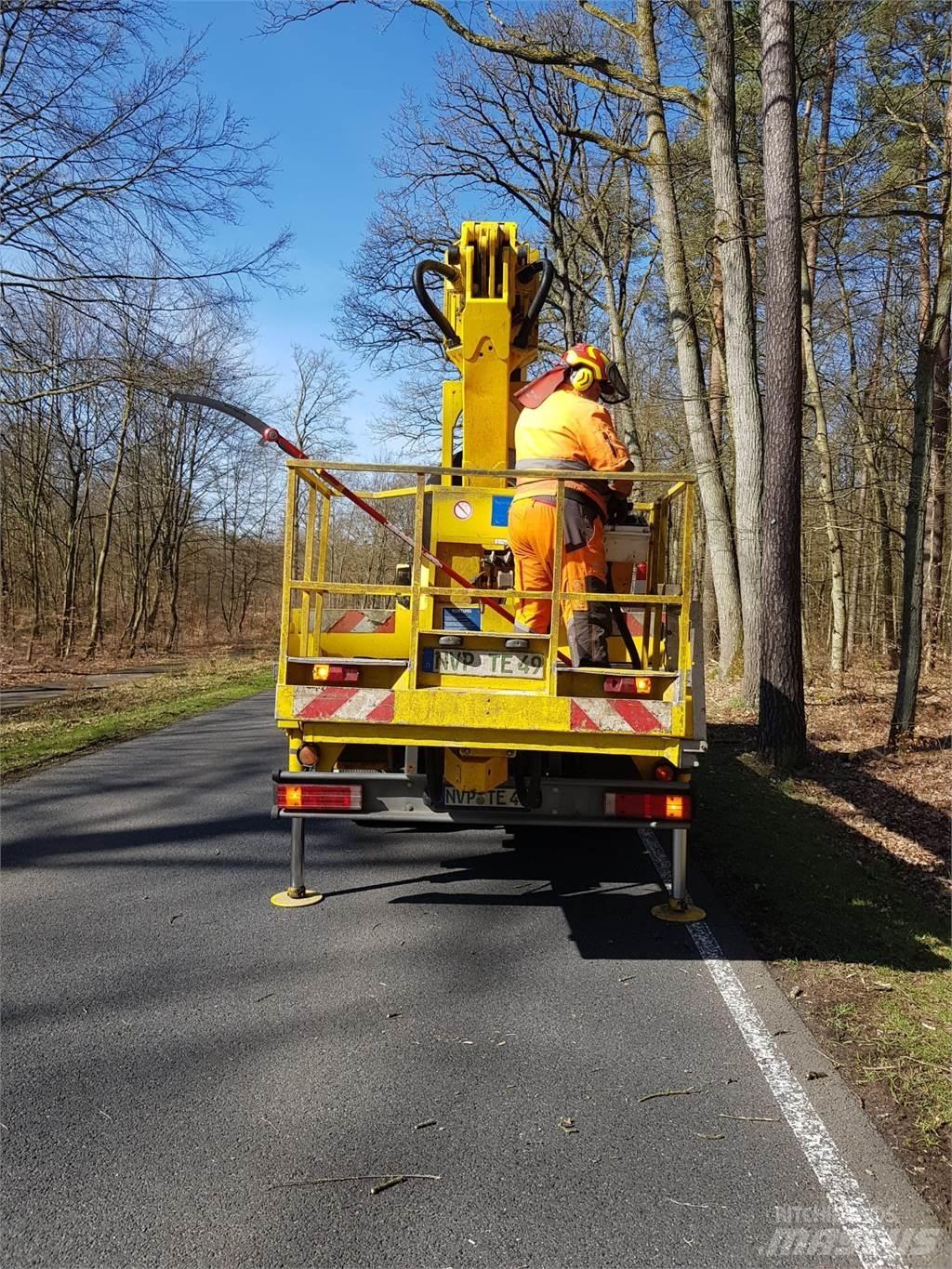 Ruthmann T 265 Teherautóra szerelt emelők és állványok