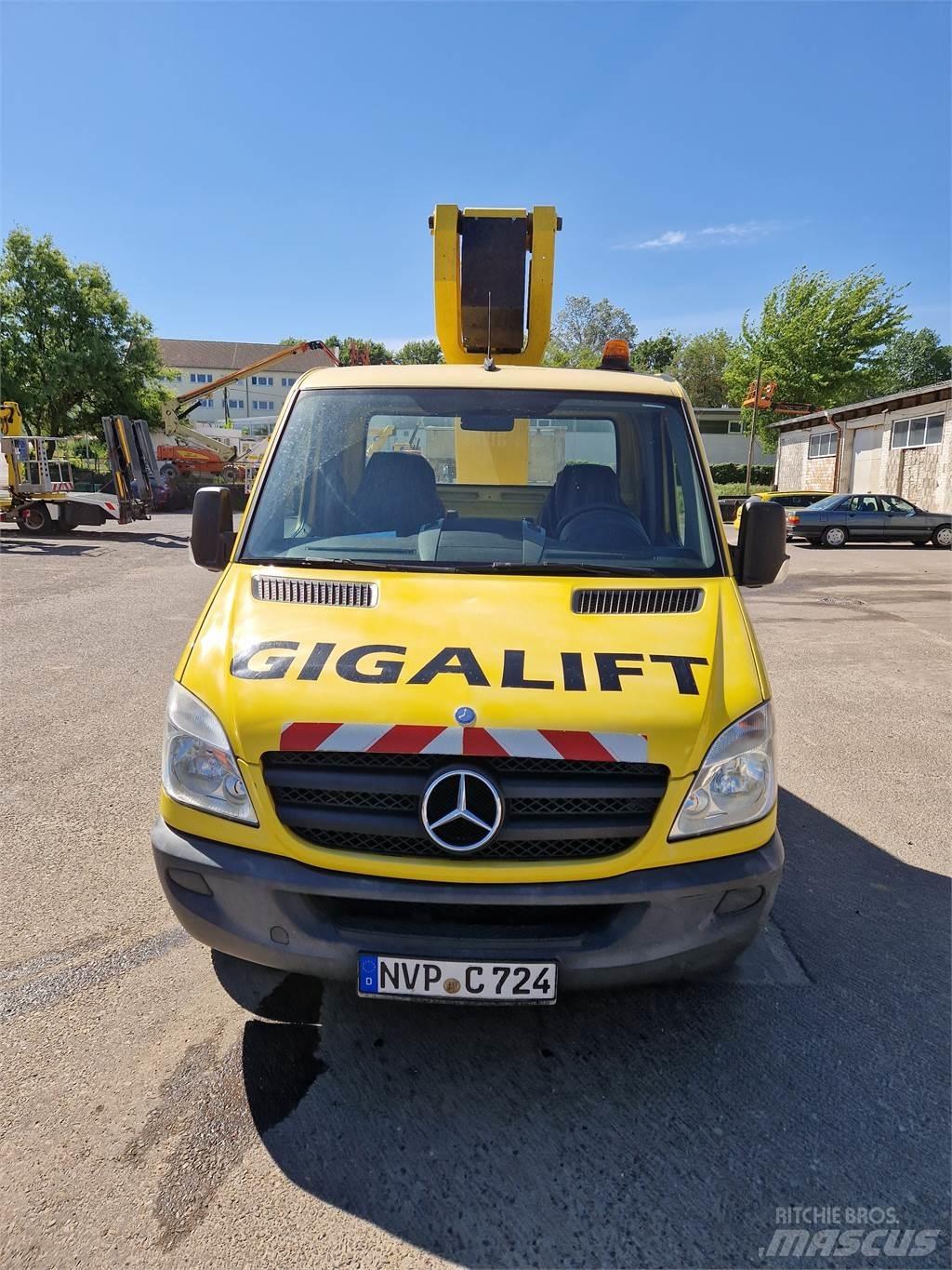 Ruthmann TL 180 Teherautóra szerelt emelők és állványok