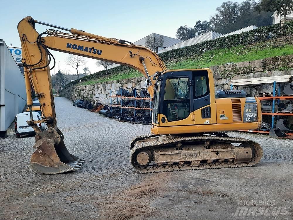 Komatsu PC160LC-8 Lánctalpas kotrók