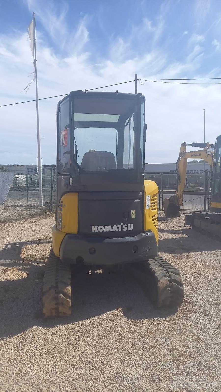 Komatsu PC30MR-2 Mini kotrók < 7t