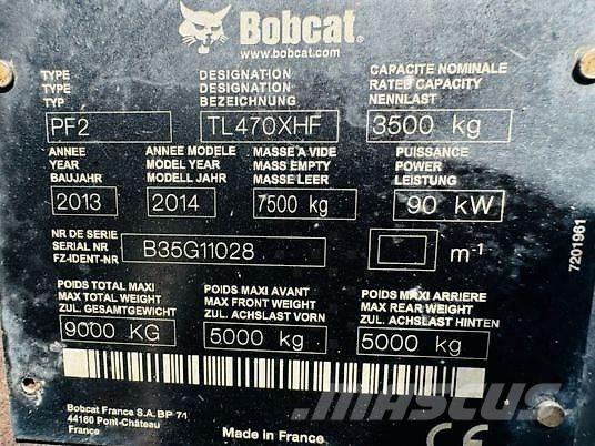 Bobcat TL470 Teleszkópos rakodók