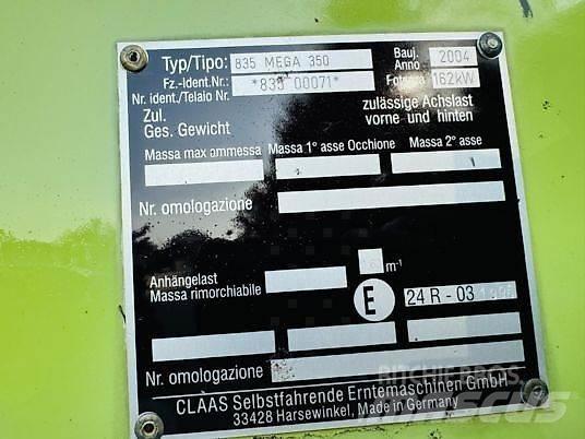 CLAAS MEGA 350 Kombájnok