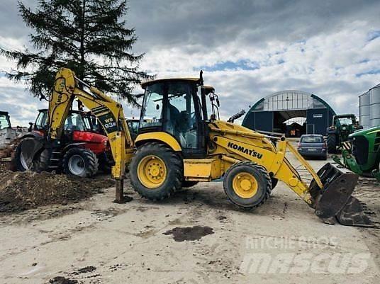Komatsu WB 93R Lánctalpas kotrók