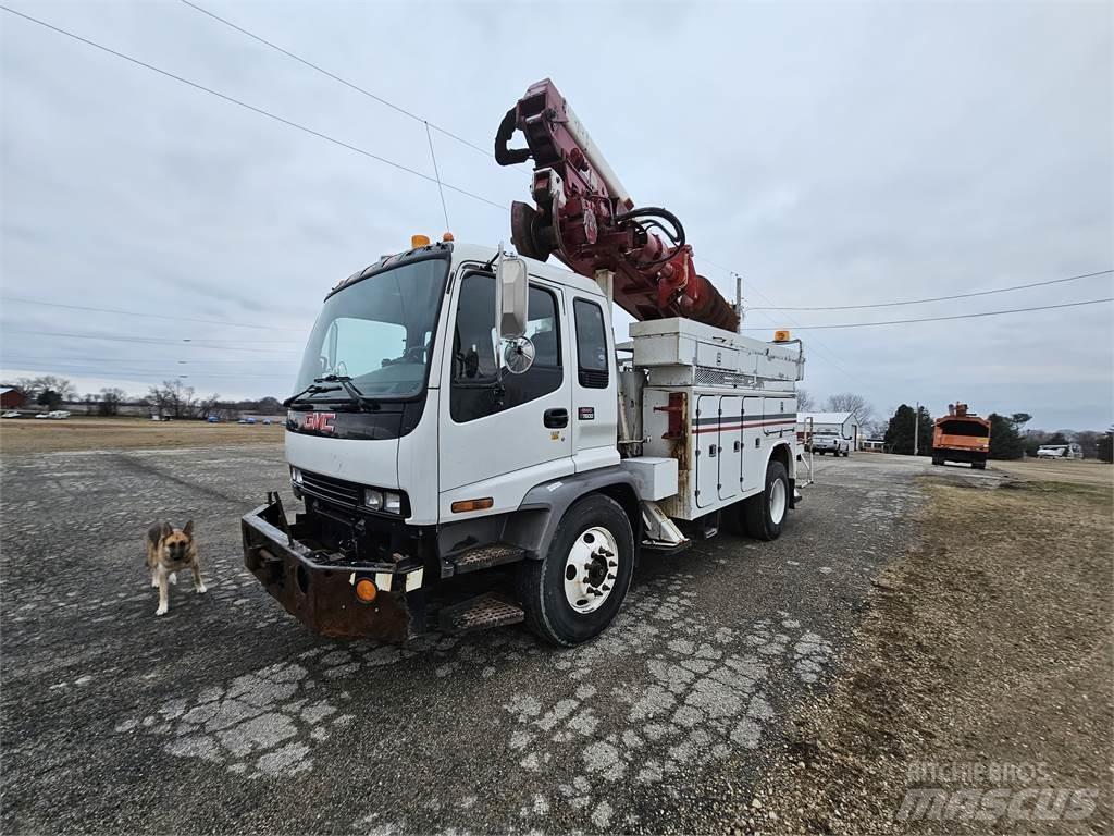 GMC T7500 Mobil fúró teherautók