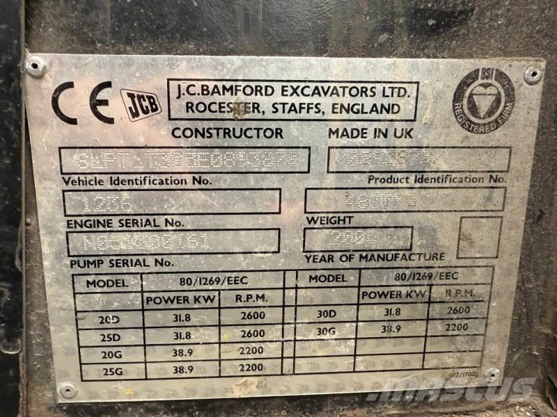 JCB TLT30G Teleszkópos rakodók