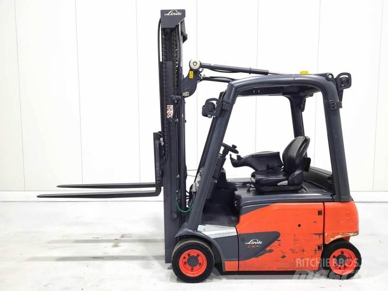 Linde E16P-02 Elektromos targoncák