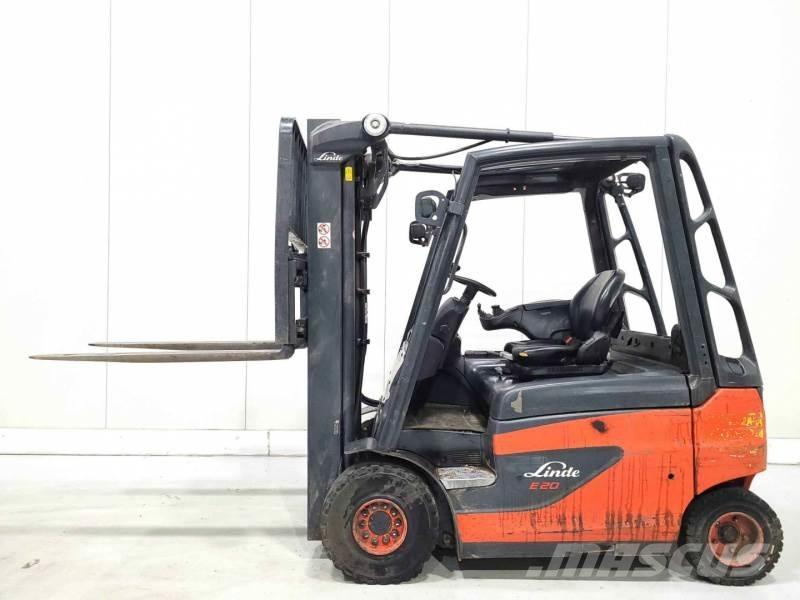 Linde E20-01 Elektromos targoncák