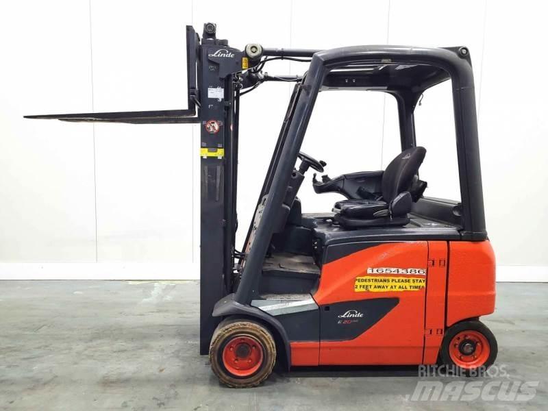 Linde E20PH-02 EVO 386 Elektromos targoncák