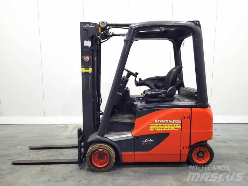 Linde E20PH-02 EVO 386 Elektromos targoncák