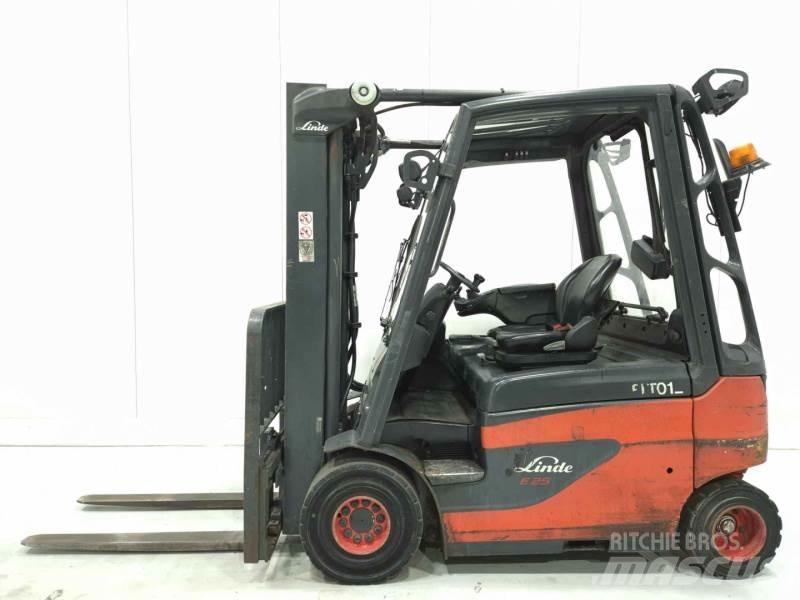 Linde E25-01 Elektromos targoncák