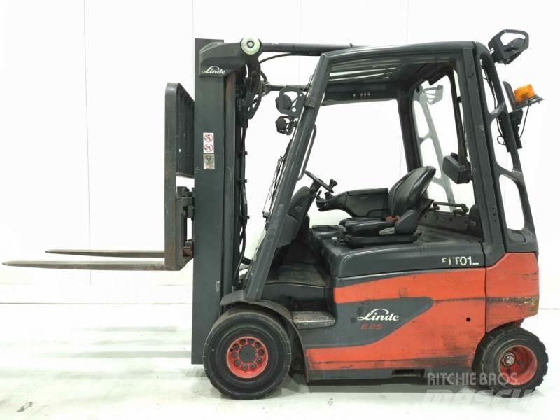 Linde E25-01 Elektromos targoncák