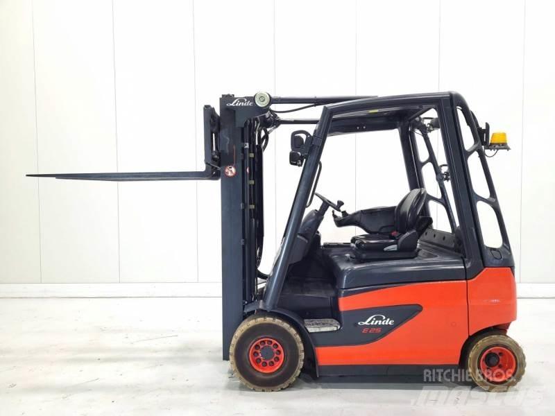 Linde E25-01 Elektromos targoncák