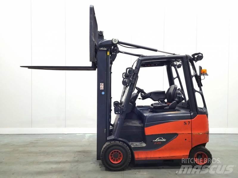 Linde E25H-01/600 387 Elektromos targoncák