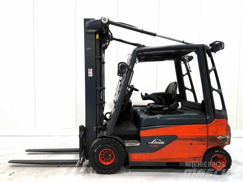 Linde E30L-01 Elektromos targoncák