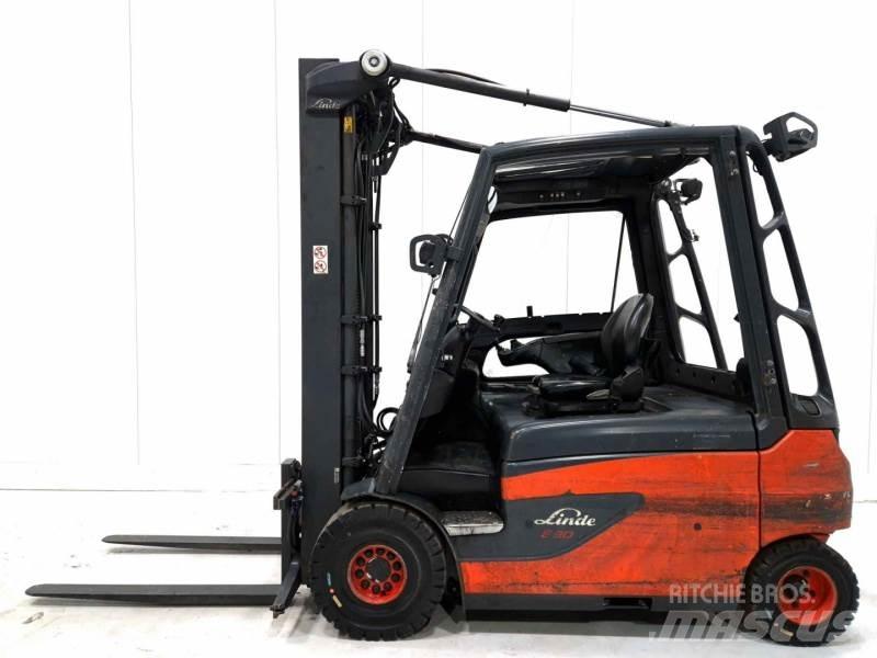 Linde E30L-01 Elektromos targoncák